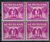 Frankeerzegel Nederland Nvph nr.171 met variëteit Gent ipc Cent.zegel linksboven. Postfris