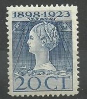 Frankeerzegel Nederland Nvph nr. 125F postfris 
