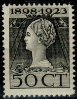 Frankeerzegel Nederland Nvph nr.128F Ongebruikt. Potloodnotitie