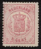 Frankeerzegel Nederland NVPH nr.16B postfris met certificaat NKD