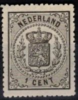 Frankeerzegel Nederland NVPH nr.14A postfris met certificaat Vleeming