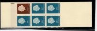 Postzegelboekje Nederland NVPH nr. PB 3yW registerstreep bruin