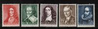 Frankeerzegels Nederland NVPH nrs. 490-494 postfris