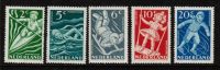 Frankeerzegels Nederland NVPH nrs. 508-512 postfris