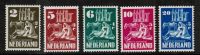 Frankeerzegels Nederland NVPH nrs. 556-560 postfris
