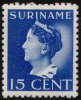 Frankeerzegels Ned.Suriname Nvph nr.194 Postfris