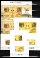 Frankeerzegels Indonesie Complete postfrisse set BANDUNG STAMP SHOW 2014