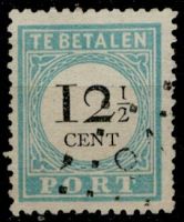 Portzegel Nederland NVPH nr. P8 gestempeld