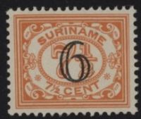 Frankeerzegel Ned.Suriname NVPH nr. 145 postfris 